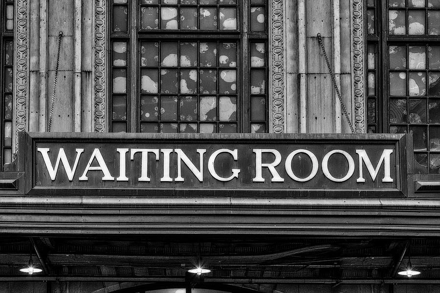 Lackawanna RR Waiting Room #2 Photograph by Susan Candelario