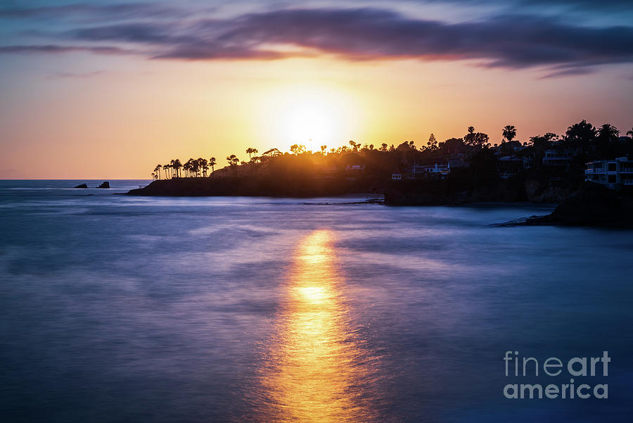 Laguna Beach California Sunset Photo #2 Photograph by Paul Velgos