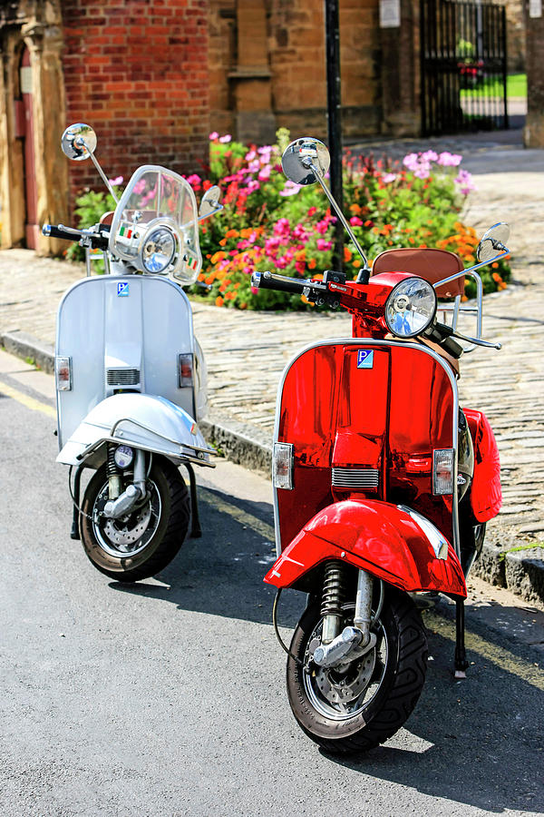 Lambretta scooters #2 Photograph by Chris Smith