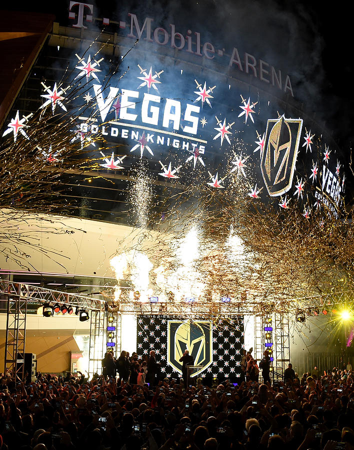 Las Vegas NHL Franchise Reveals Team Name And Logo #2 Photograph by Ethan Miller