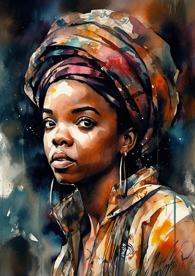 Lauryn Hill Digital Art by Dieu Vuong Kha - Fine Art America