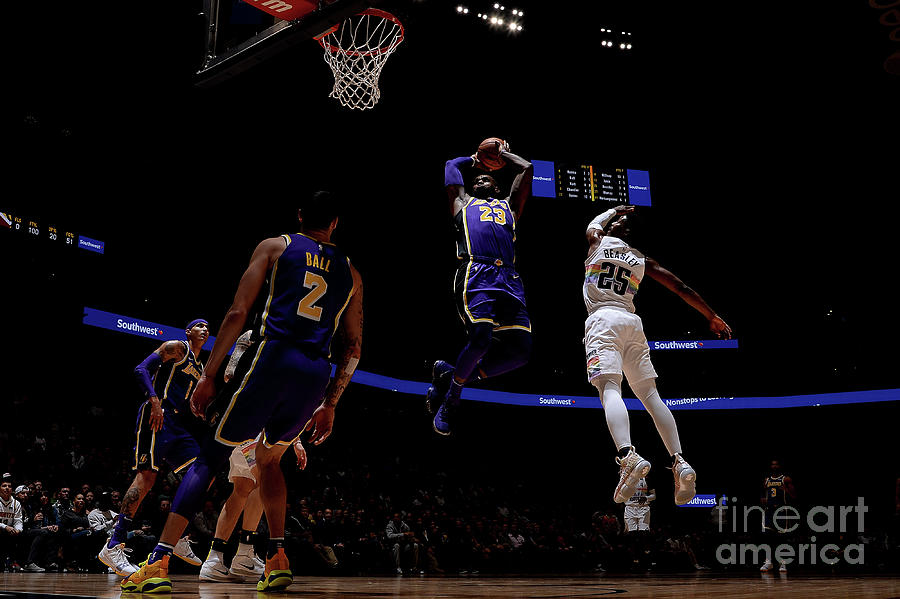 Lebron James Photograph by Bart Young