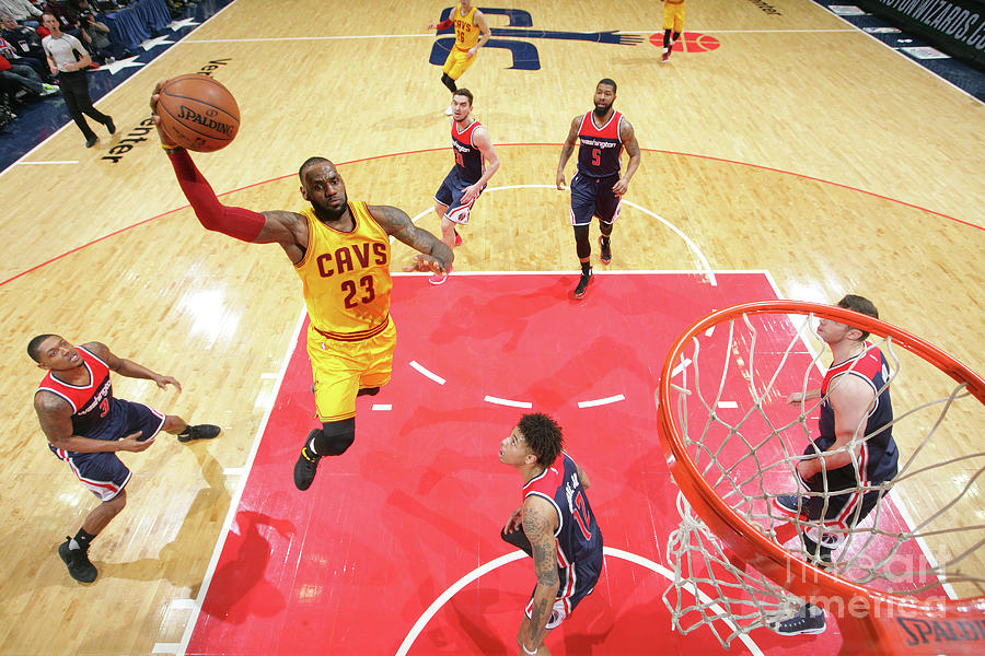 Lebron James Photograph by Ned Dishman