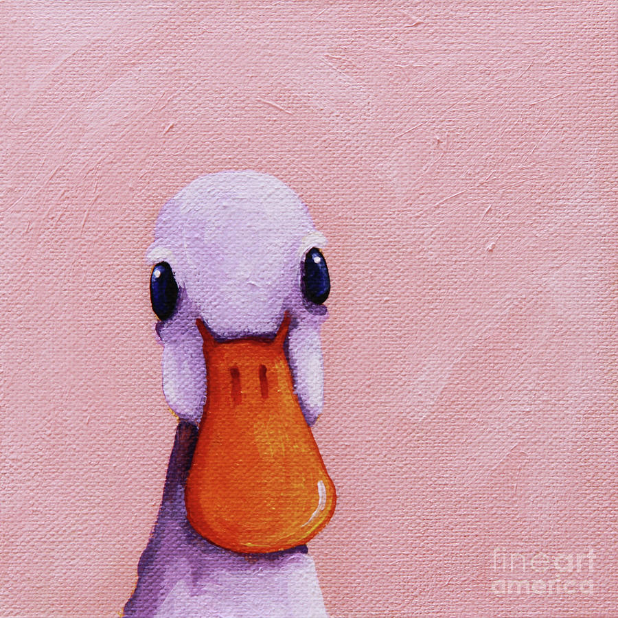 Little Duck #2 Painting by Lucia Stewart