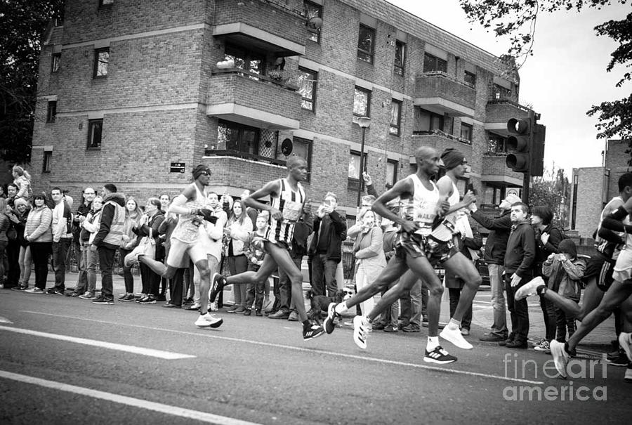 London Marathon #3 Photograph by Cyril Jayant