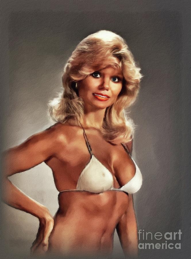 Loni Anderson, Actress Painting