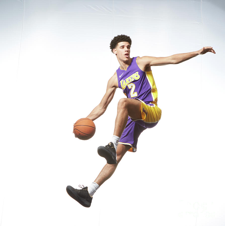Lonzo Ball Photograph by Nathaniel S. Butler