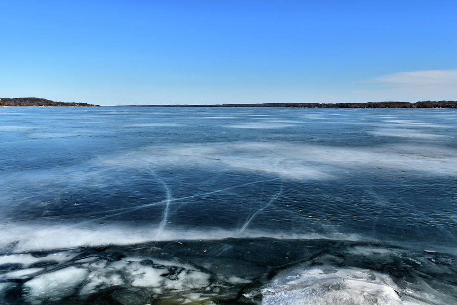Looking Up Kempenfelt Bay #2 Photograph by Lyle Crump