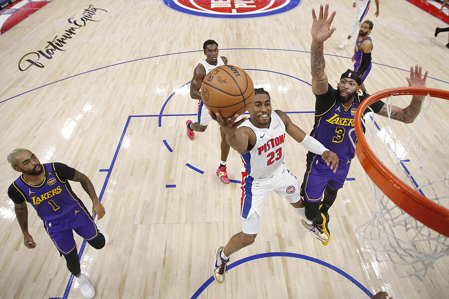 Los Angeles Lakers v Detroit Pistons #2 Photograph by Brian Sevald Los Angeles Lakers v Detroit Pistons #2 Photograph by Brian Sevald