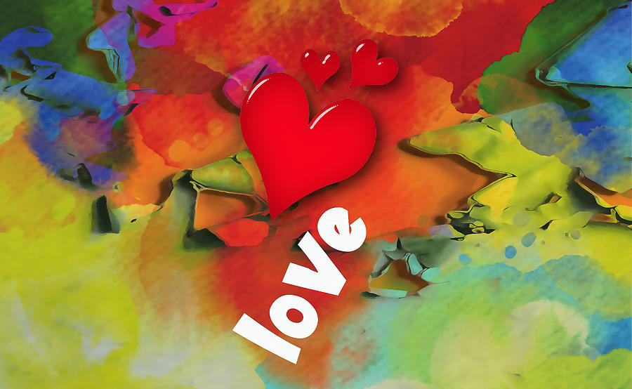 Loving #2 Mixed Media by Marvin Blaine