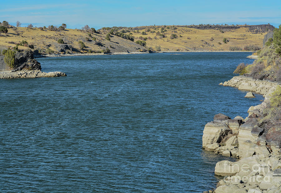 #2 Low Water Level Exposing The Rocky Shore Of The Snake River In Northern Idaho Photograph