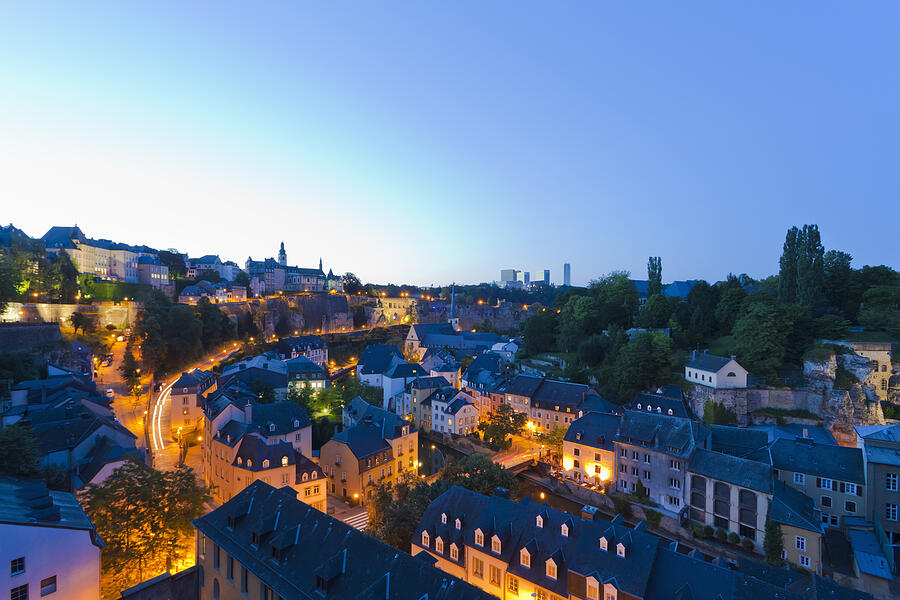 Luxembourg, View of city #2 Photograph by Westend61