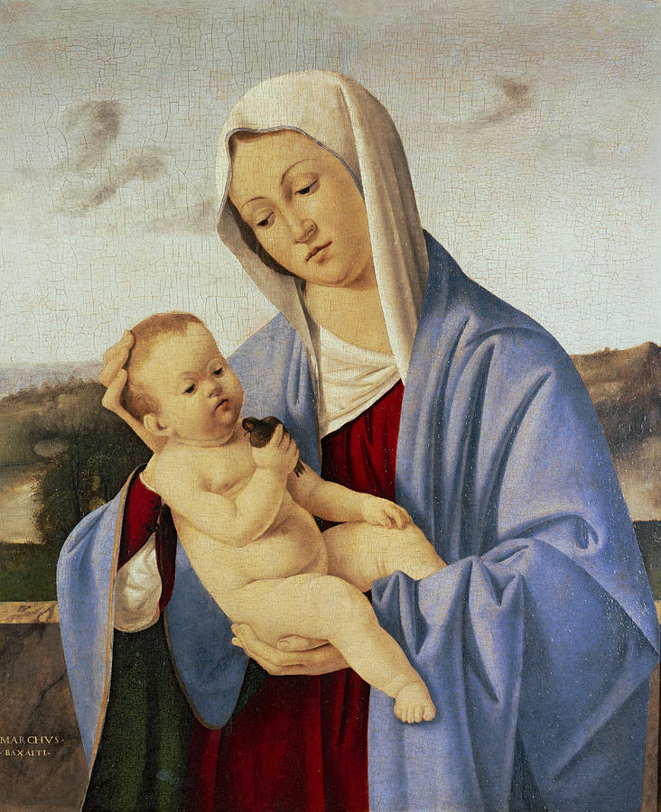 Madonna and Child Painting by Marco Basaiti - Fine Art America