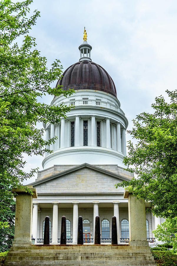 Maine State Capitol Building In Augusta Maine Photograph By Mark ...