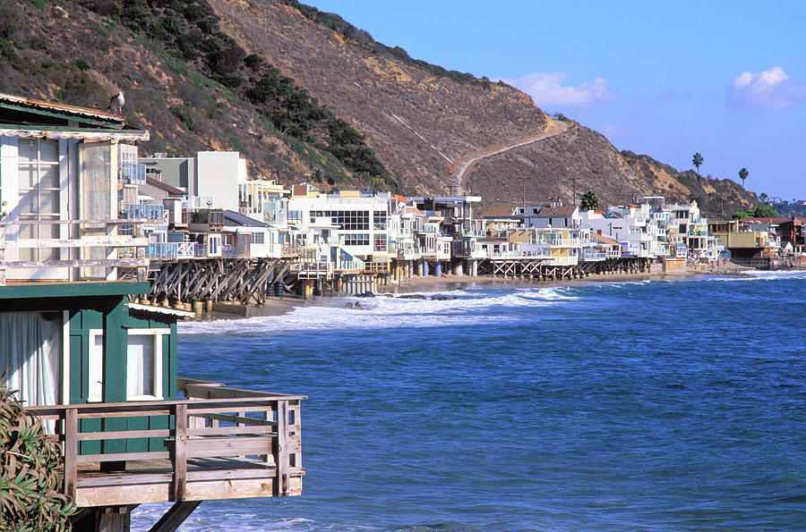 Malibu Coastline Houses, Los Angeles County, California #2 Photograph ...