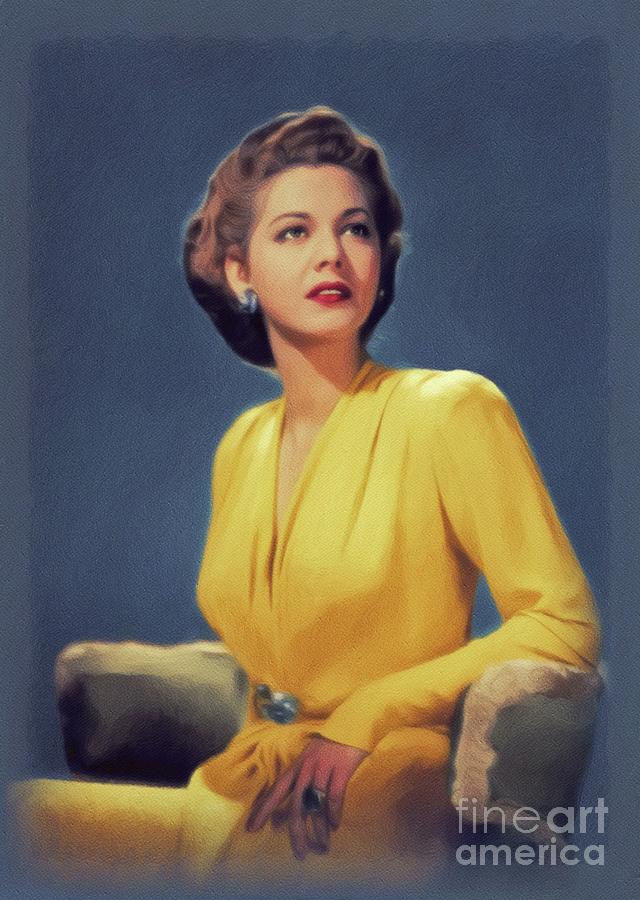 Maria Montez, Vintage Actress #2 Painting by Esoterica Art Agency