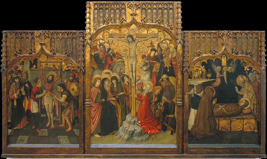 Martyrdom of Saint Bartholomew Calvary and Death of Saint Mary ...