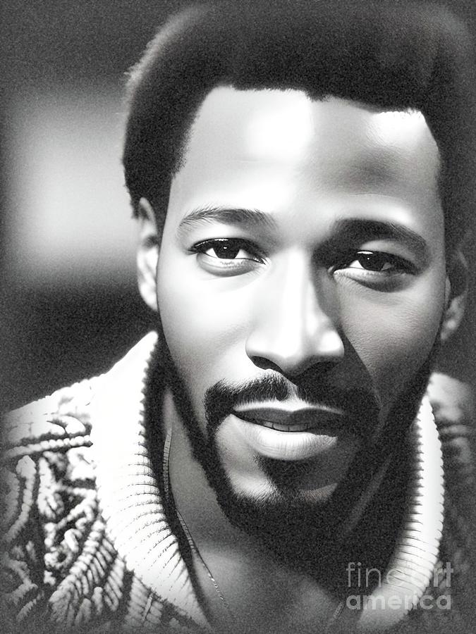 Marvin Gaye Music Legend Digital Art By Sarah Kirk Fine Art America   2 Marvin Gaye Music Legend Sarah Kirk 