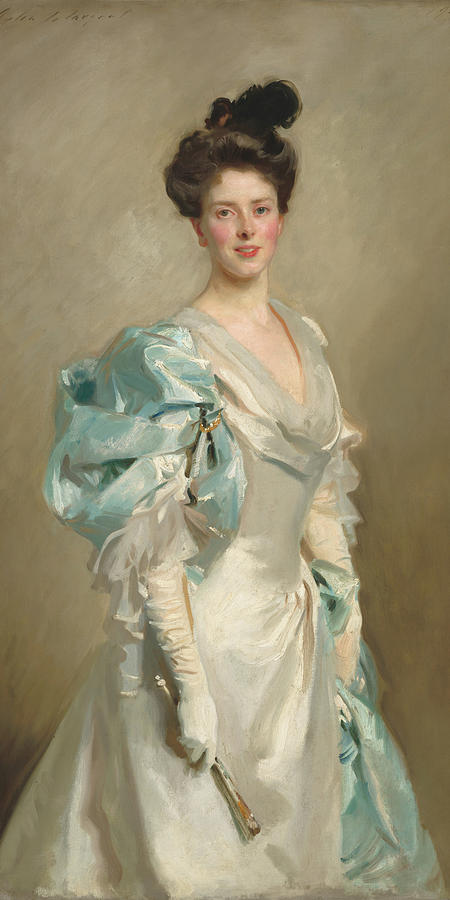 Mary Crowninshield Endicott Chamberlain, Mrs. Joseph Chamberlain #3 Painting by John Singer Sargent