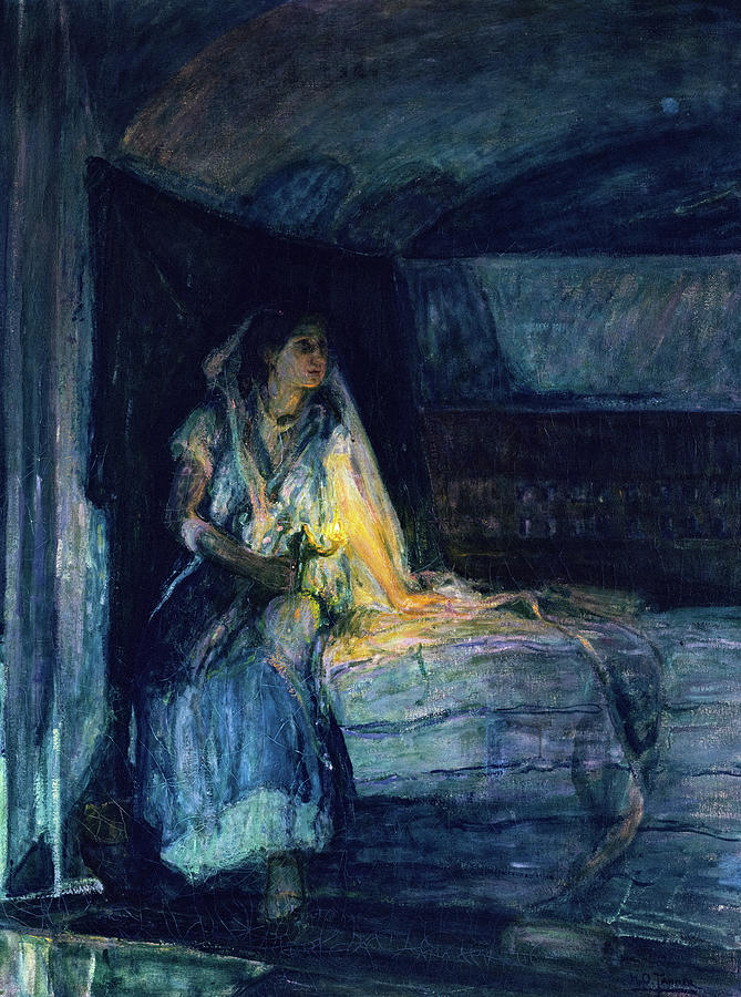 Henry Ossawa Tanner Painting - Mary #2 by Henry Ossawa Tanner