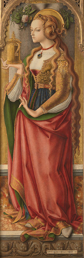 Carlo Crivelli Painting - Mary Magdalene by Carlo Crivelli