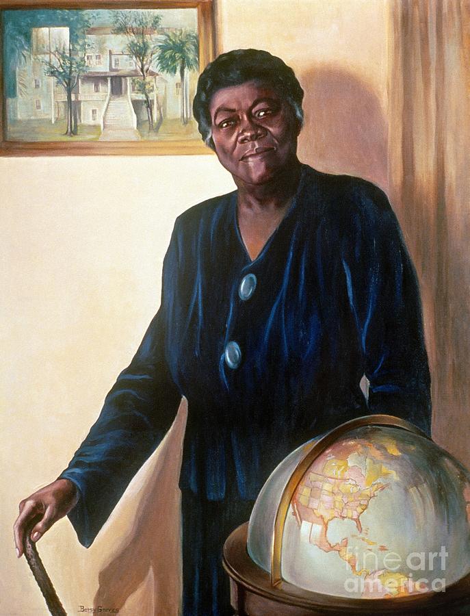 MARY McLEOD BETHUNE #2 Painting by Betsy Graves Reyneau