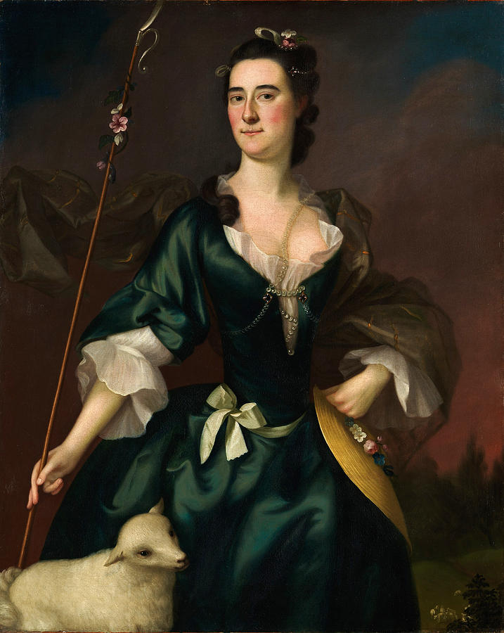 Mary Sylvester #3 Painting by Joseph Blackburn