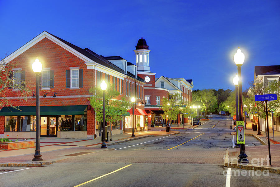 Mashpee Commons Photograph by Denis Tangney Jr - Fine Art America