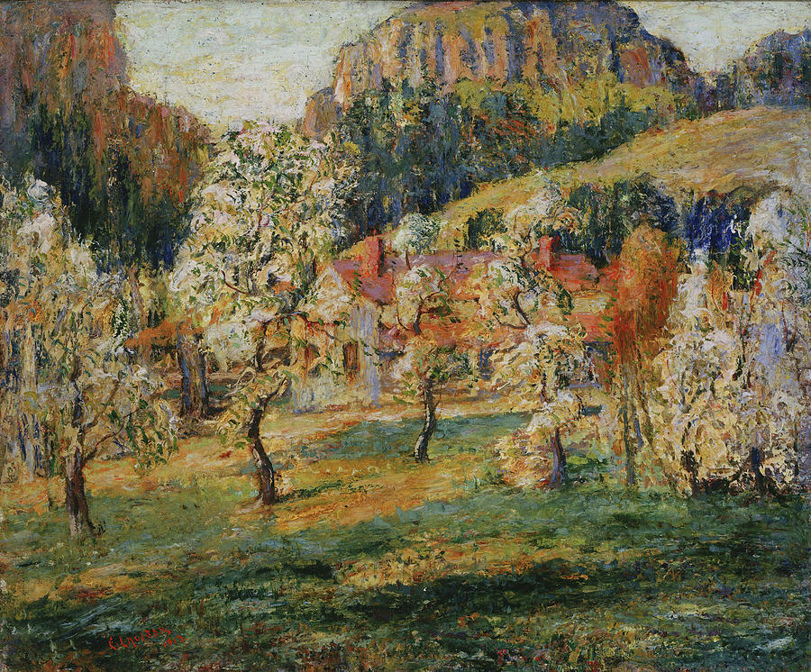 Ernest Lawson Painting - May in the Mountains  #2 by Ernest Lawson