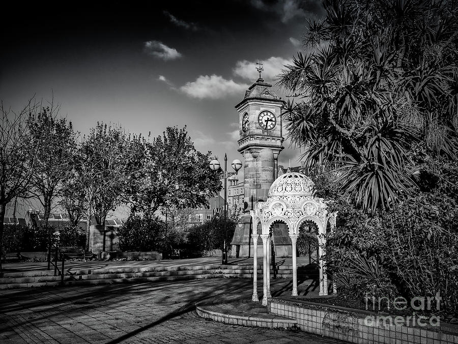 McKee Clock and Sunken Gardens #2 Photograph by Jim Orr