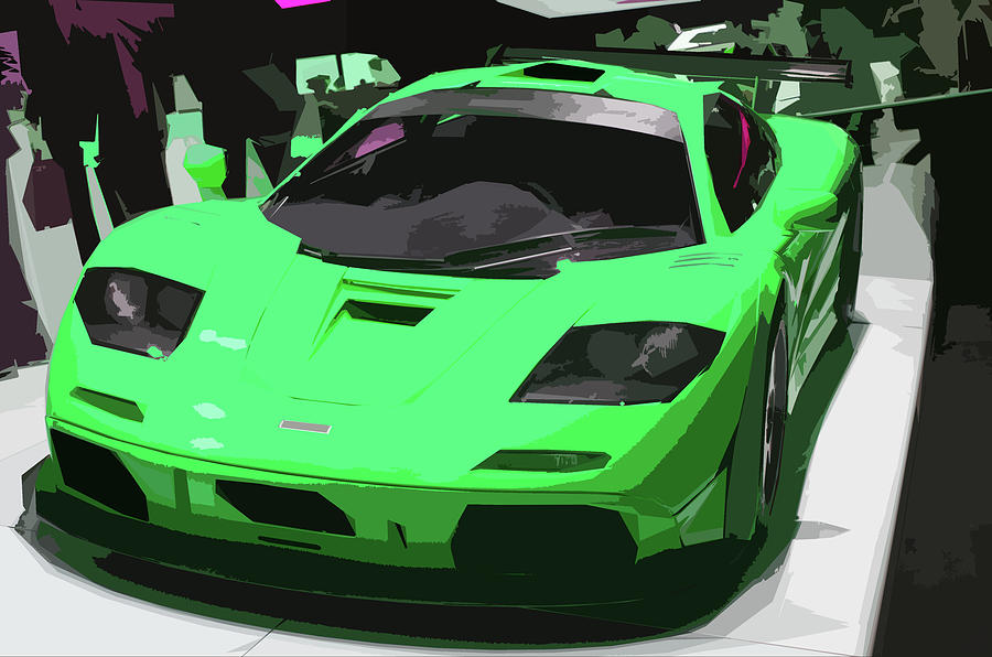 McLaren F1 LM #2 Digital Art by Thespeedart McLaren F1 LM #2 Digital Art by Thespeedart