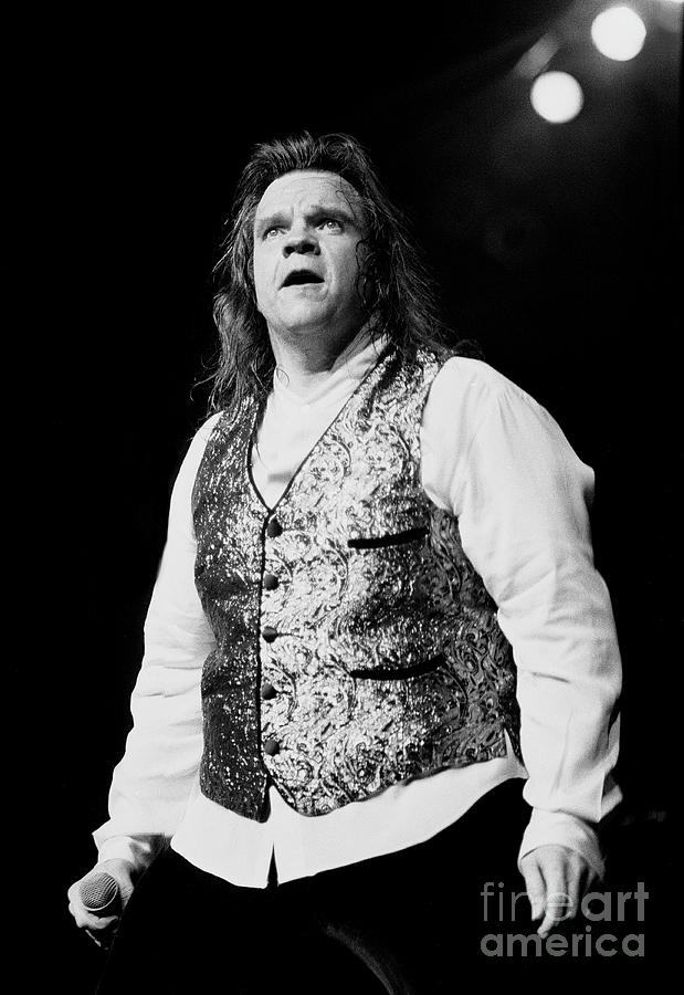 Meat Loaf Photograph by Concert Photos - Fine Art America