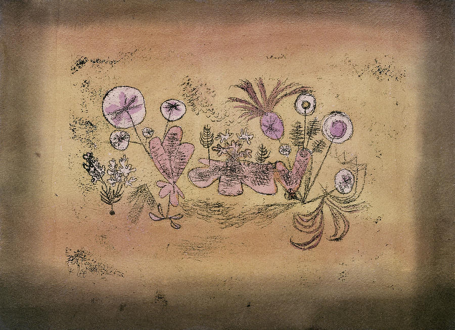 Paul Klee Painting - Medicinal Flora #2 by Paul Klee