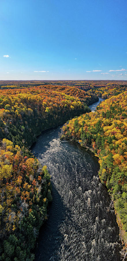 Menominee River PANO #2 Photograph by Brook Burling