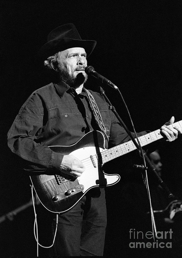 Merle Haggard Photograph by Concert Photos | Fine Art America