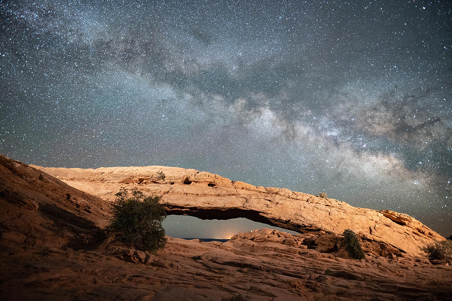 Mesa Arch Milky Way #2 Photograph by Robert Loe