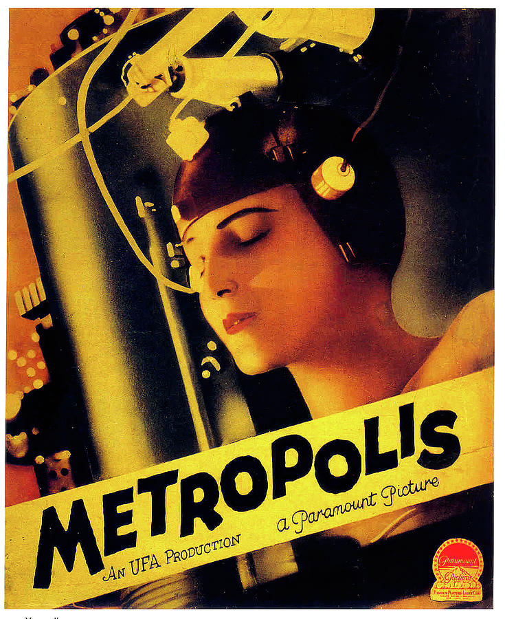 metropolis Movie Poster 1927 Mixed Media