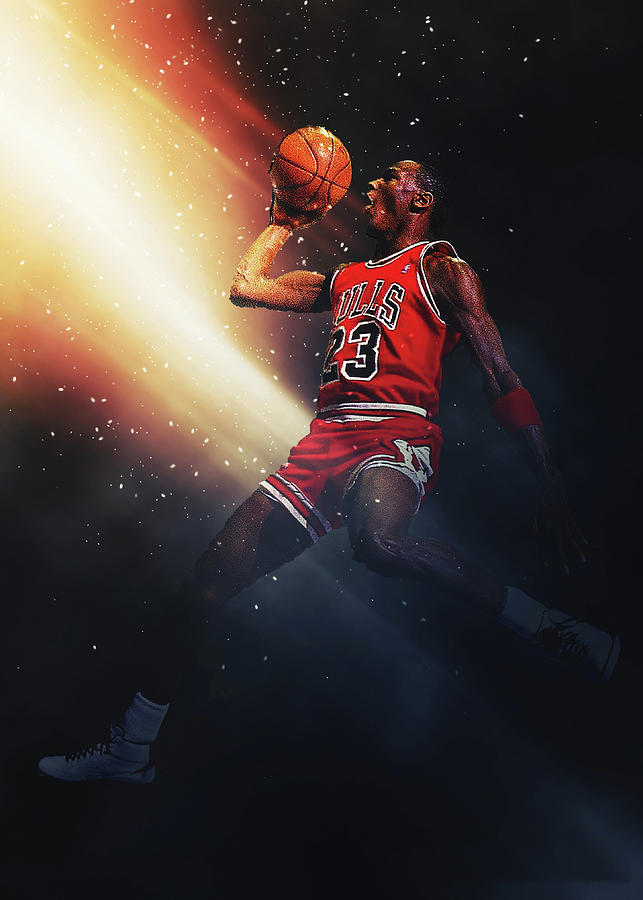 Michael Jordan Digital Art by Raekwon Lim
