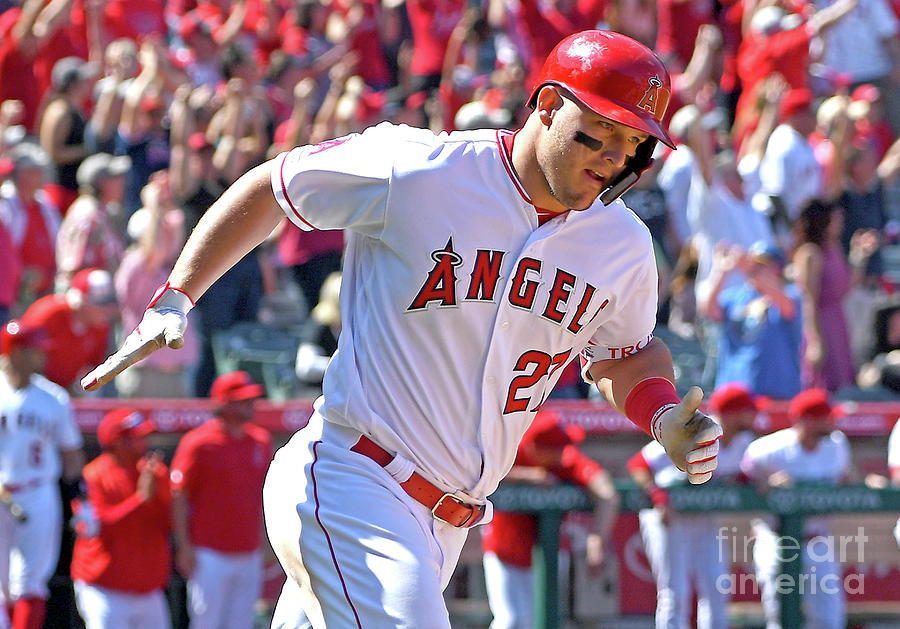 Mike Trout Photograph by Jayne Kamin-oncea Mike Trout Photograph by Jayne Kamin-oncea