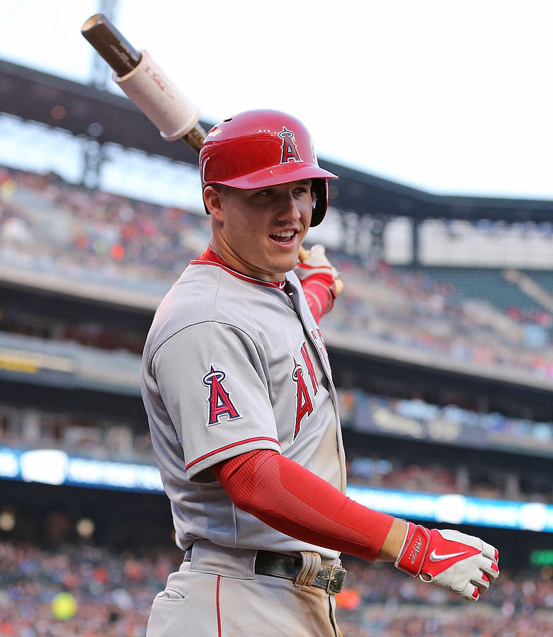 Mike Trout #2 Photograph by Leon Halip