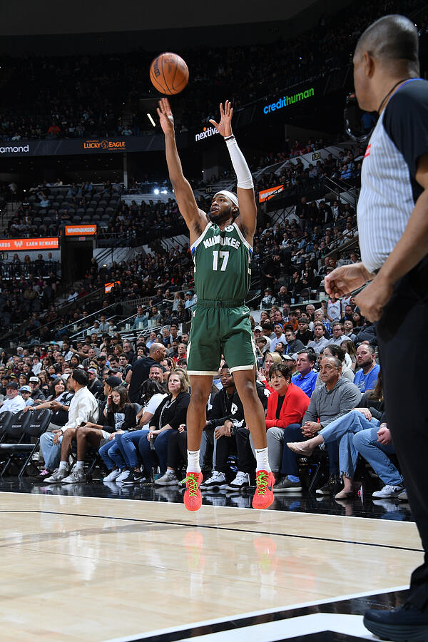 Milwaukee Bucks v San Antonio Spurs #2 Photograph by Michael Gonzales Milwaukee Bucks v San Antonio Spurs #2 Photograph by Michael Gonzales