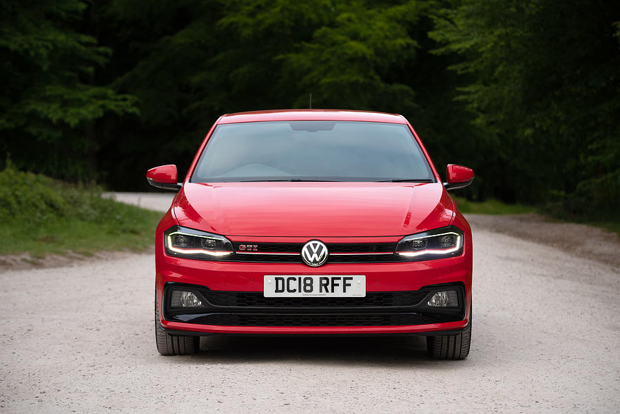 MK6 Volkswagen Polo GTI Plus in Flash Red paint #2 Photograph by ChrisHepburn