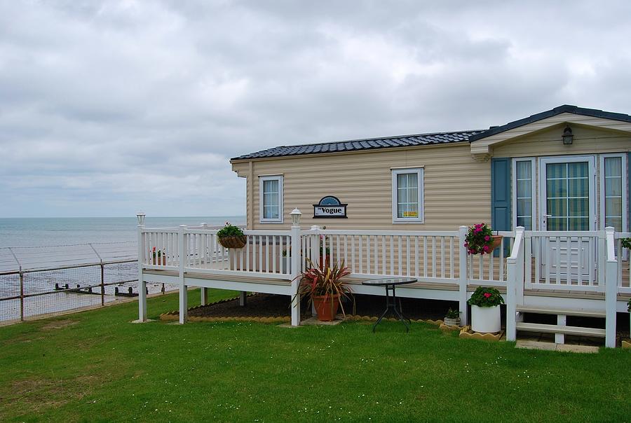 Mobile Home Beach View Photograph by Alfred Fox | Fine Art America