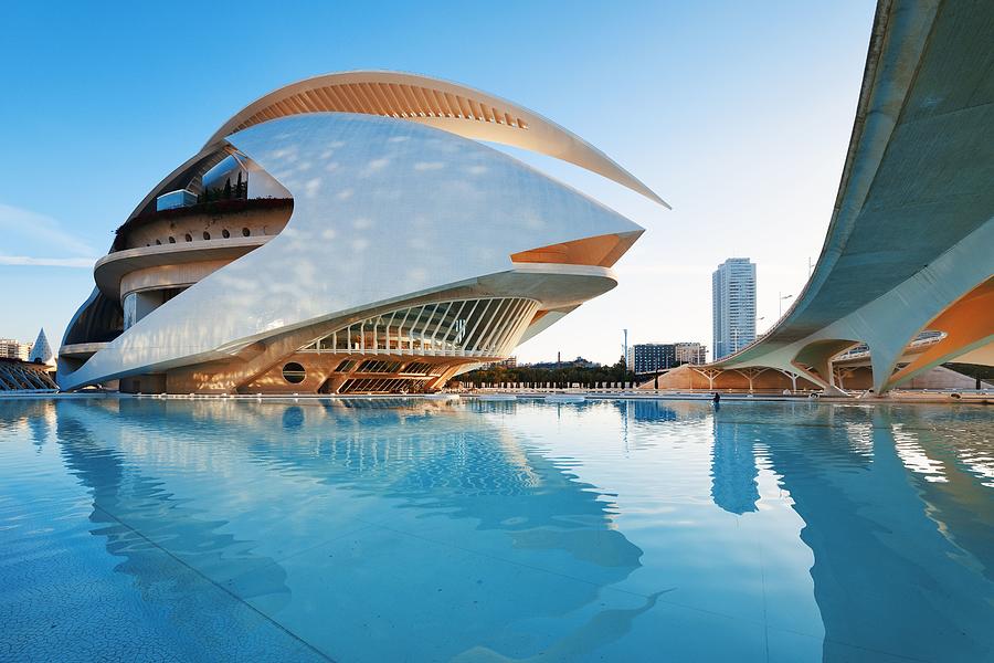 Modern architecture of Valencia #2 Photograph by Songquan Deng