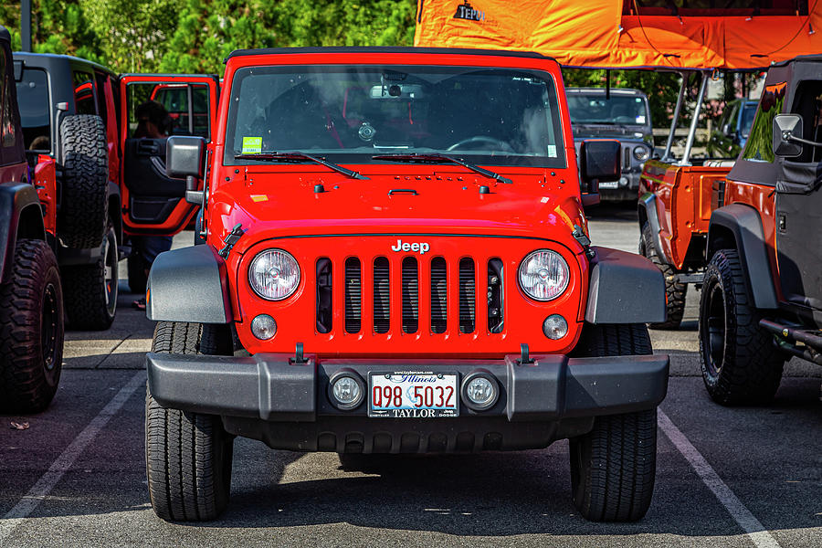 Modified Jeep Wrangler Sport Unlimited JK Hardtop Photograph by Gestalt