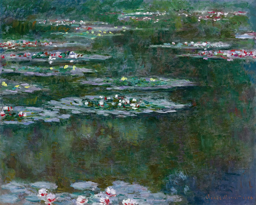 Claude Monet Painting - Monet- Water Lilies #2 by Claude Monet