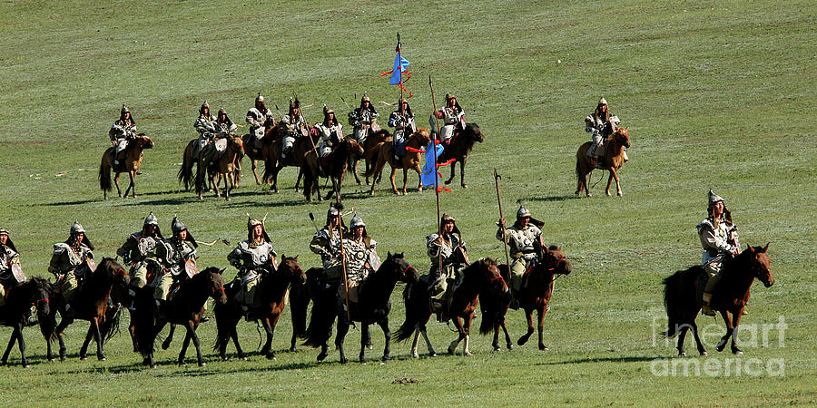 Mongol heros  #2 Photograph by Elbegzaya Lkhagvasuren