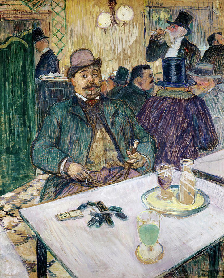 Paris Painting - Monsieur Boileau by Henri de Toulouse-Lautrec by Mango Art