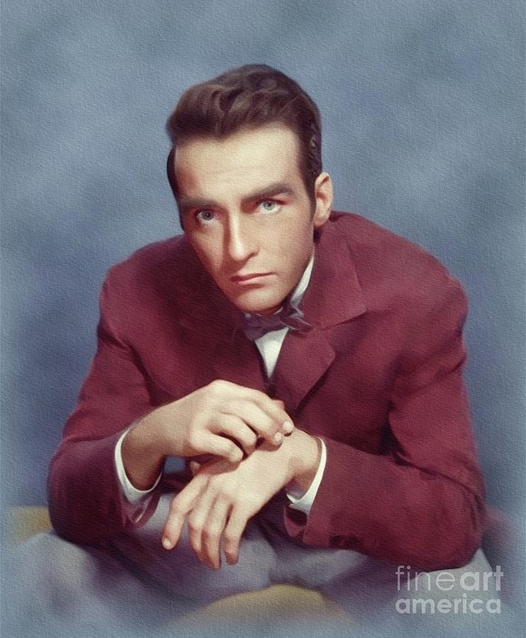 Montgomery Clift Movie Legend Painting By John Springfield Pixels