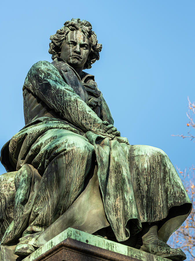 Monument of Ludwig van Beethoven in Vienna #2 Photograph by Stefan ...